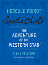 Cover image for The Adventure of the ‘Western Star'